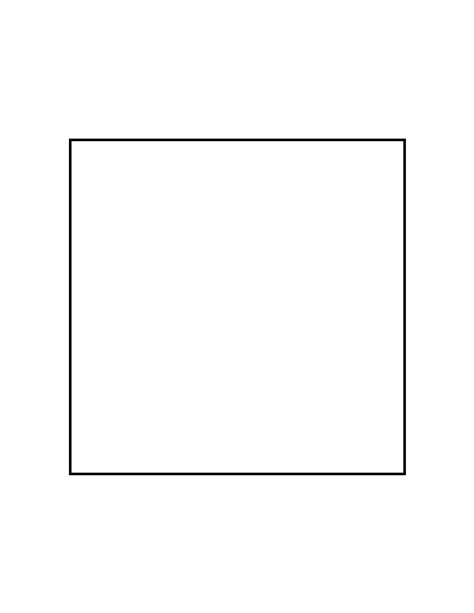 Cut Out Square Template Printable Printable Templates