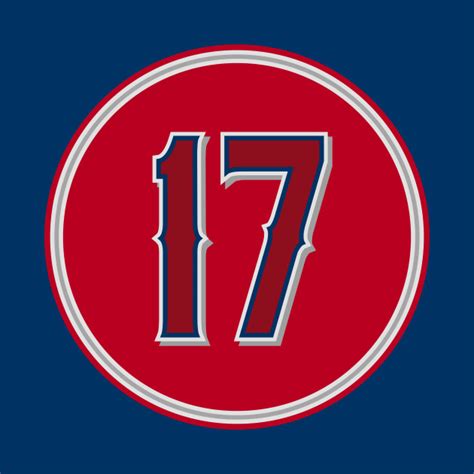 Shohei Ohtani Number 17 Jersey Los Angeles Angels Inspired Los