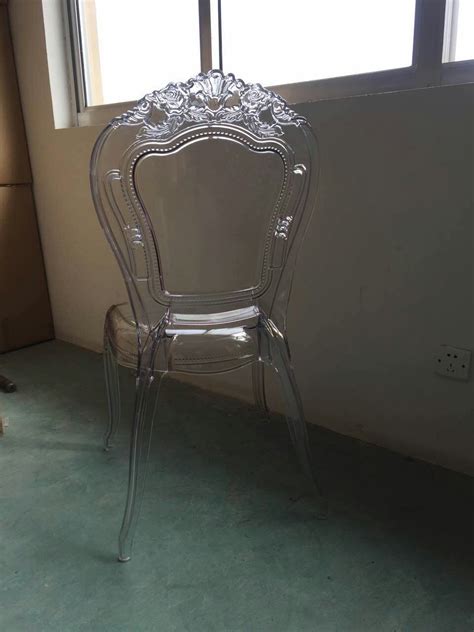 Modern Leisure Clear Resin Bella Chairfrench Dining Princess Chairs