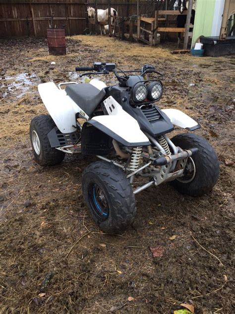 It was designed to compete with the honda ex400 and the suzuki r450. 03 Yamaha 350 warrior 6-speed with title in hand for Sale ...