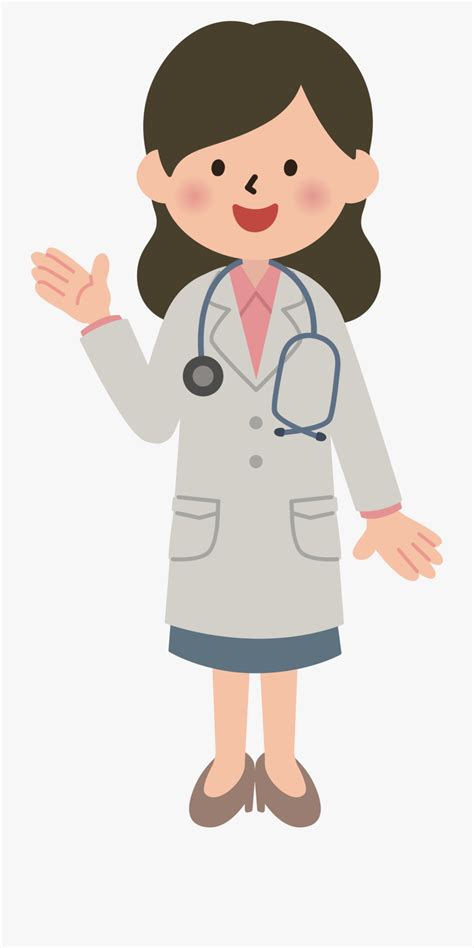 Cute Female Doctor Cartoon Images Contoh Makalah Gambaran