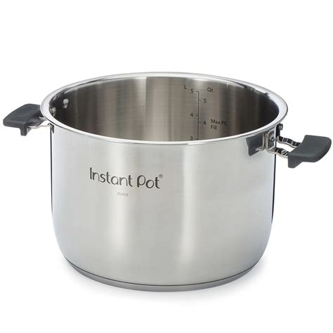 Instant Pot Evo Series 8 Quart Stainless Steel Inner Pot With Handles