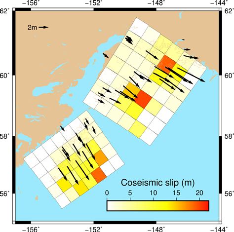 「GMT」How to plot fault geometry with coseismic displacement by GMT