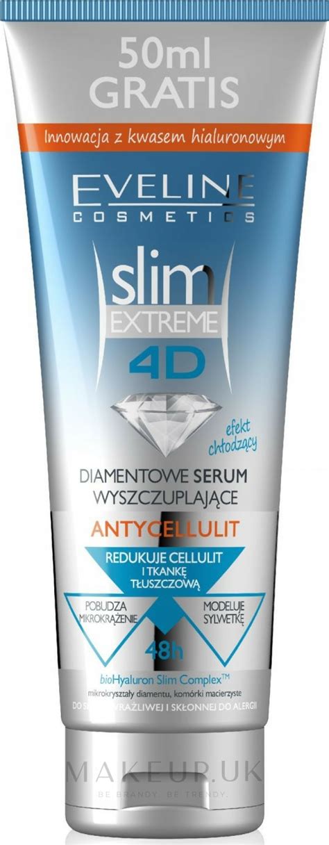 eveline cosmetics slim extreme 4d anti cellulite diamond slimming serum anti cellulite diamond
