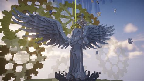 Angel Statue Minecraft Map