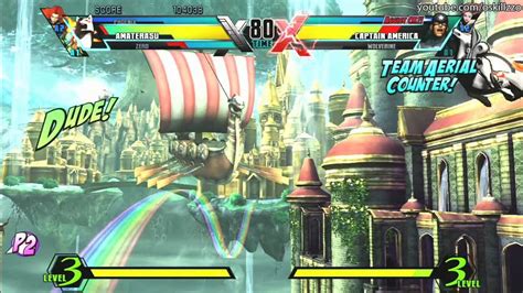 Ultimate Marvel Vs Capcom 3 Gameplay Xbox 360ps3 Hd Hq Youtube
