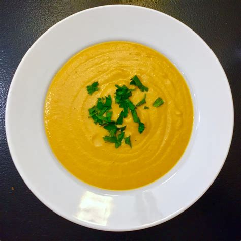 Creamy Curried Carrot Soup The Blind Guy Cooks