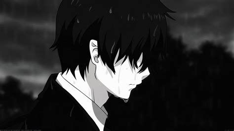 In fact, he lives a wonderful the anime world is filled with sad characters, but what we love about them is the way they manage to. Sad Anime Boy Wallpapers - Wallpaper Cave