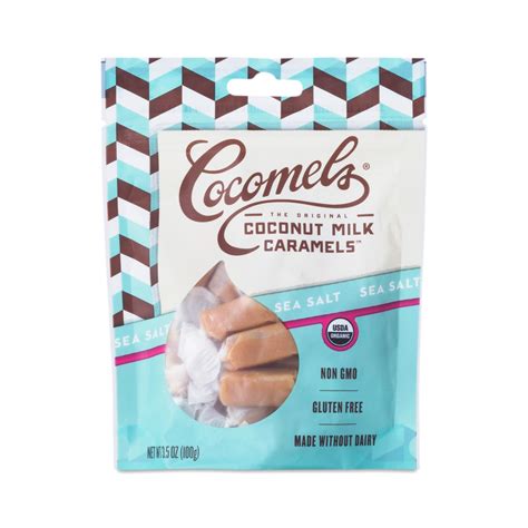 3 5 Oz Sea Salt Coconut Milk Caramels By Cocomels Thrive Market