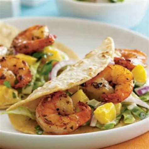 This kind of fish taco is either grilled or fried and topped with either a creamy or vinegar based slaw. Shrimp Tacos (With images) | Recipes, Best shrimp recipes ...