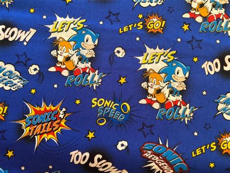 Sonic The Hedgehog T Wrap Sonic The Hedgehog Wrapping Etsy Finland