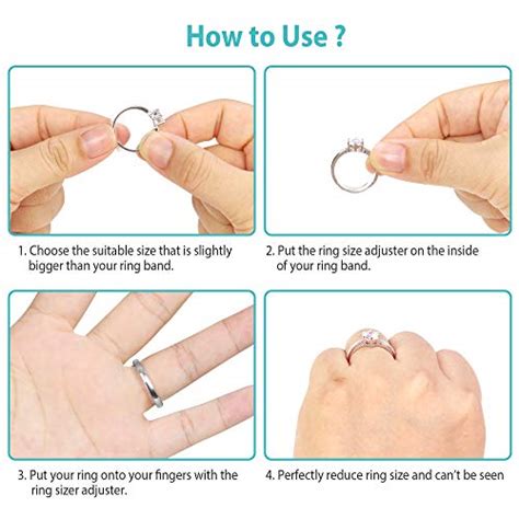 Invisible Ring Size Adjuster For Loose Rings Ring Adjuster Sizer Fit