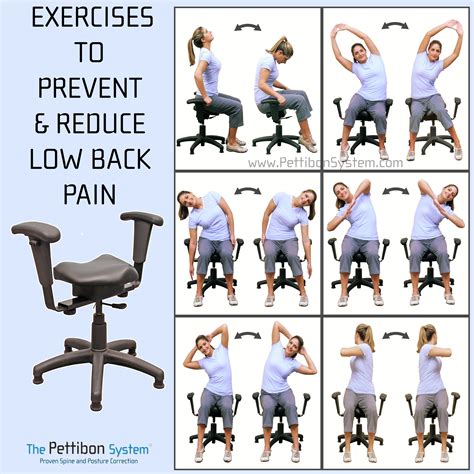 Low Back Pain Chair Exercises