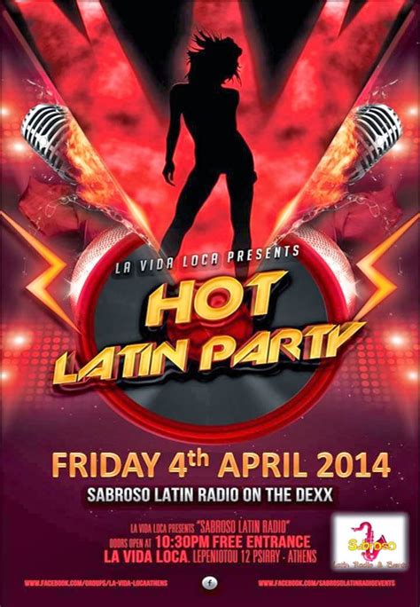 Sabroso Latin Radio And Events ~ Sabrosogr ~ Friday 04 April Hot