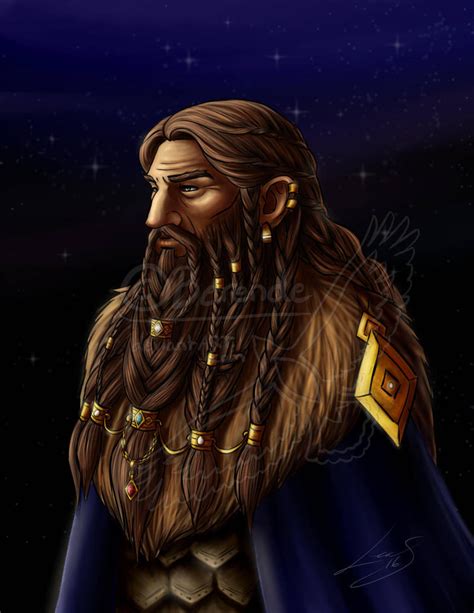 Durin By Berende On Deviantart Dwarf Beard Beard Drawing Braided Beard