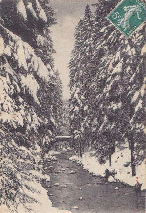 G Rardmer G Rardmer Le Pont Des F Es En Hiver Carte Postale