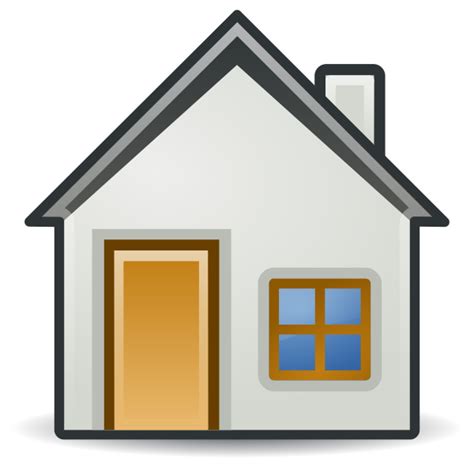 Outlined House Icon Free Svg