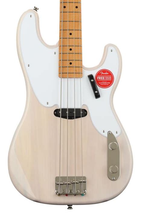 Squier Classic Vibe S Precision Bass White Blonde Sweetwater