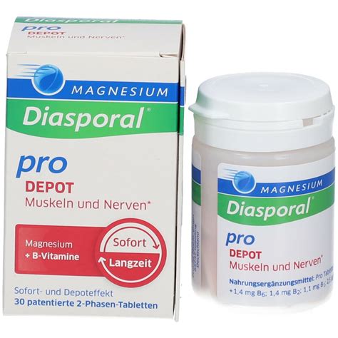 Magnesium Diasporal Pro DEPOT Muskeln Und Nerven 30 St Shop Apotheke At