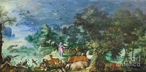 Landscape With Creation Of The Animals Jan Brueghel The Elder