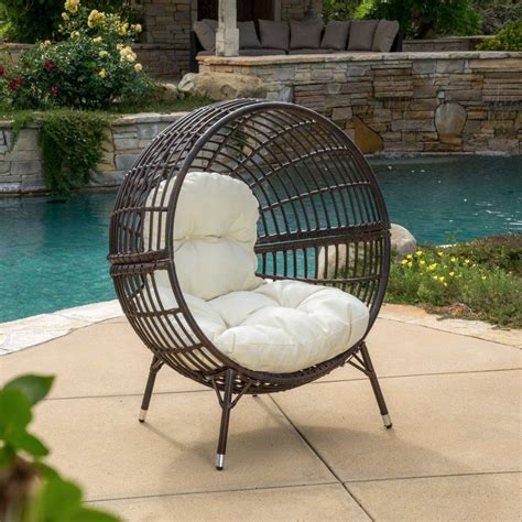 Iron beach lounge chairs bean bag loungers chaise lounge cushion sets chaise lounges daybeds decorative pillow double chaise lounges folding lounge chairs outdoor. Image result for wicker round chair | Outdoor wicker ...