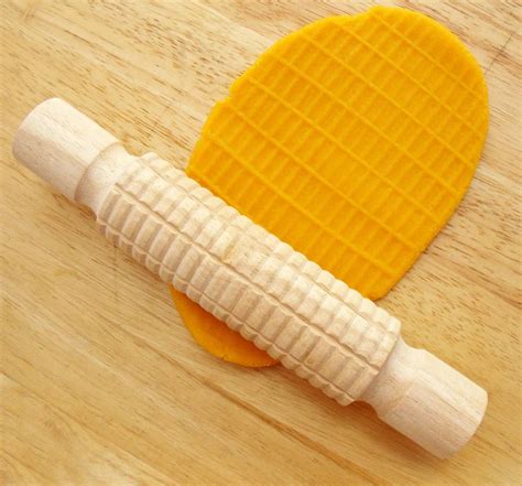 Childs Textured Rolling Pin By The Dotty Dough Factory