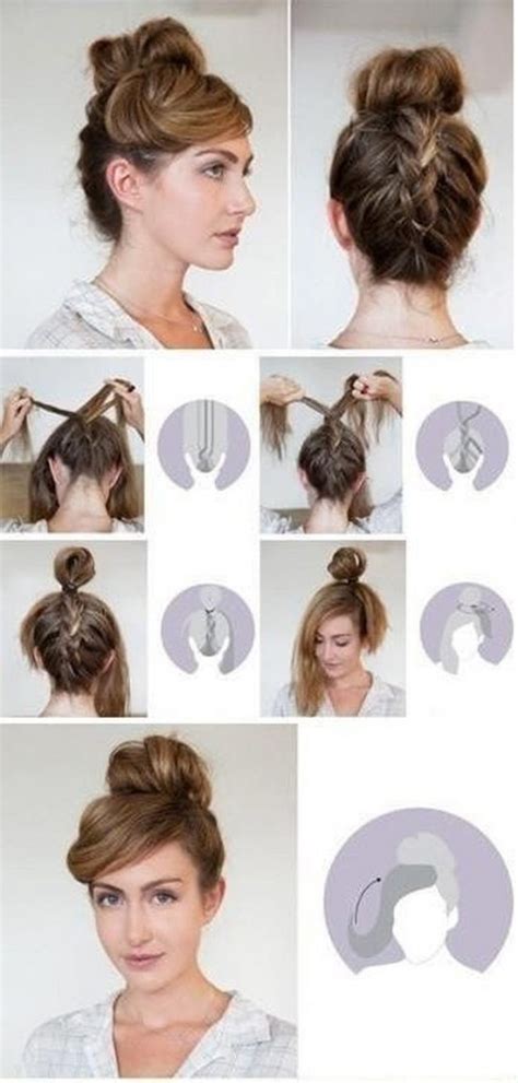 Creative Hairstyles That You Can Easily Do At Home 27 Photos Funcage