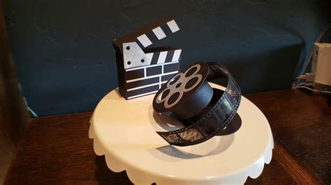 Clapboard Box And Movie Reel Box Designed By Studio Ilustrado And Me