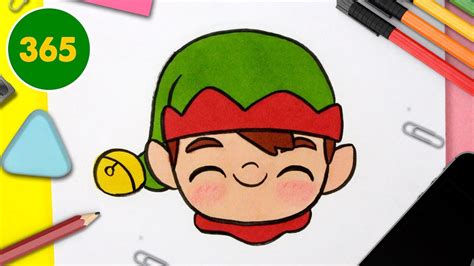How To Draw A Cute Elf Kawaii Christmas Special Youtube