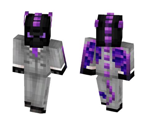 Minecraft Skins Ender Dragon Skin Png Image With Transparent Background