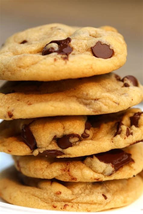 Magical chickpea flour chocolate chip cookies that are crispy on the outside, chewy on the inside and filled with puddles of dark chocolate. Soft Chocolate Chip Cookies | Five Silver Spoons