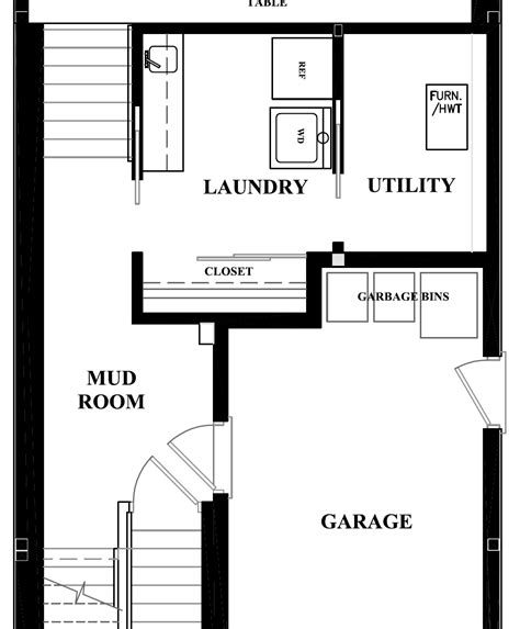 Image gallery of 26 bathroom laundry room floor plans ideas. Basement Floor Plan - An Interior Design Perspective on ...