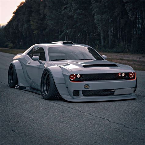 Ultra Widebody Dodge Challenger Looks Like An Awesome Rally Car