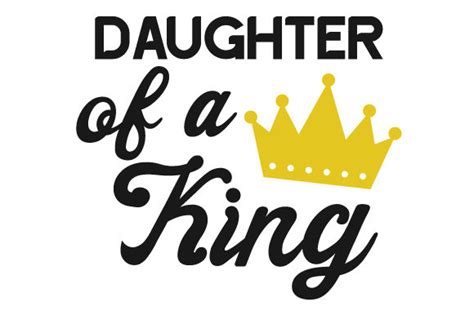 Daughter Of A King Svg Cut File By Creative Fabrica Crafts · Creative