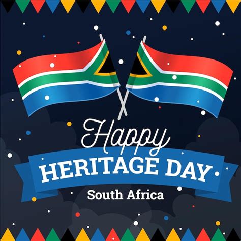 Free Vector Flat Design Heritage Day In South Africa Illustration