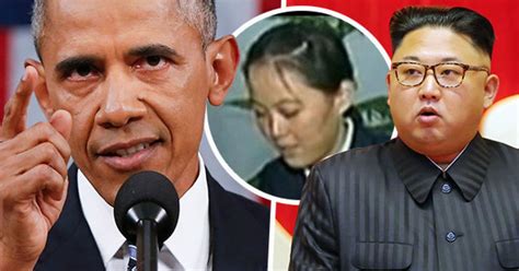 north korea taunts barack obama after us bans kim s sister from entering country daily star