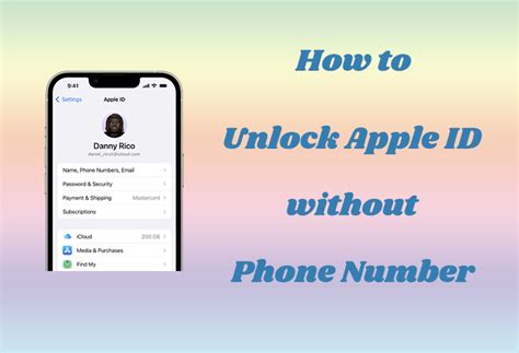 5 Ways To Unlock Apple Id Without Phone Number
