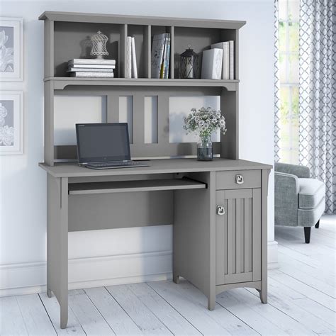 How to build this desk with drawers. Bush Furniture - Salinas Computer Desk with Hutch in Cape ...