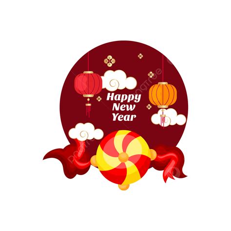 Chinese New Year Vector Art Png Happy Chinese New Year Design Modern