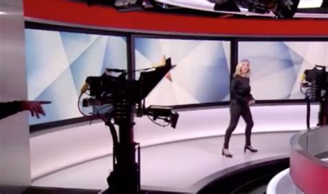 Bbc Blunder Hilarious Moment Bbc Presenter Chases Camera Live On Air Uk News Uk