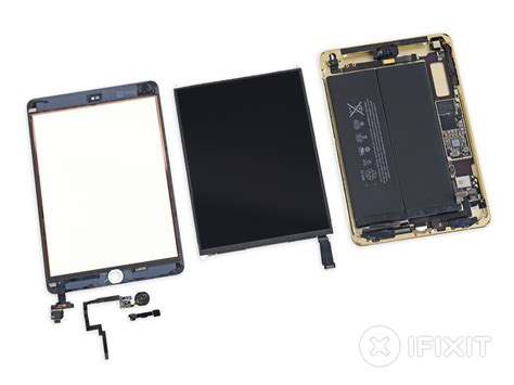 Ipad Mini 3s Hastily Glued Touch Id Home Button Makes Screen Repairs