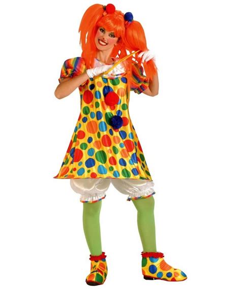 Clown Giggles Costume Adult Costume Women Clown Costumes