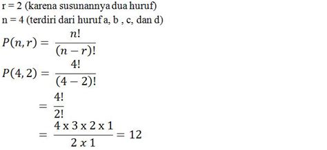 Rumus Permutasi Dan Kombinasi Beserta Contoh Soal Anto Tunggal