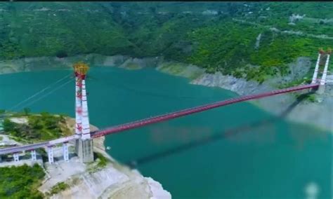 Uttarakhand Cm Inaugurates Indias Longest Motorable Suspension Bridge
