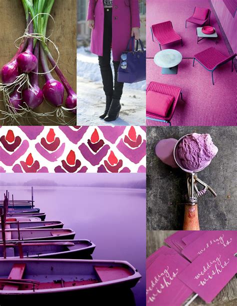 Pantone Color Of The Year 2014 Radiant Orchid Elements