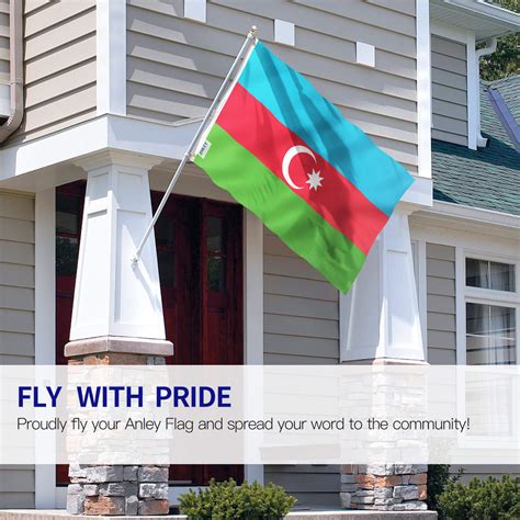 Fly Breeze Azerbaijan Flag 3x5 Foot Anley Flags