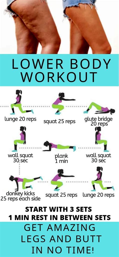 This plan can be done at home with just a pair. Pin on Health & Fitness