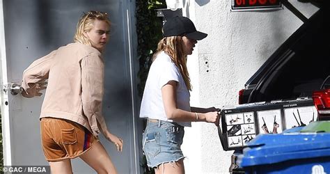Cara Delevingne And Ashley Benson Are Seen With A Leather SEX BENCH Daily Mail Online
