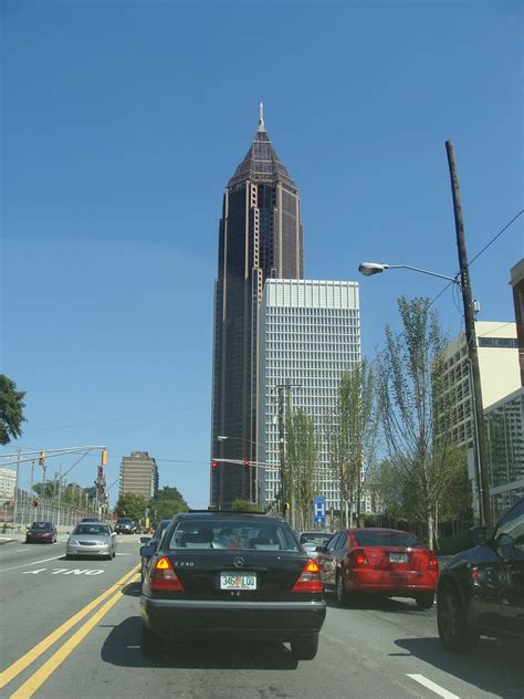 Bank Of America Plaza Atlanta Gatallest Building In At