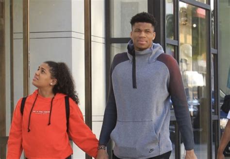 There is no clear story of how giannis met his girlfriend, mariah. NBA Star Giannis Antetokounmpo Out In Beverly Hills With ...